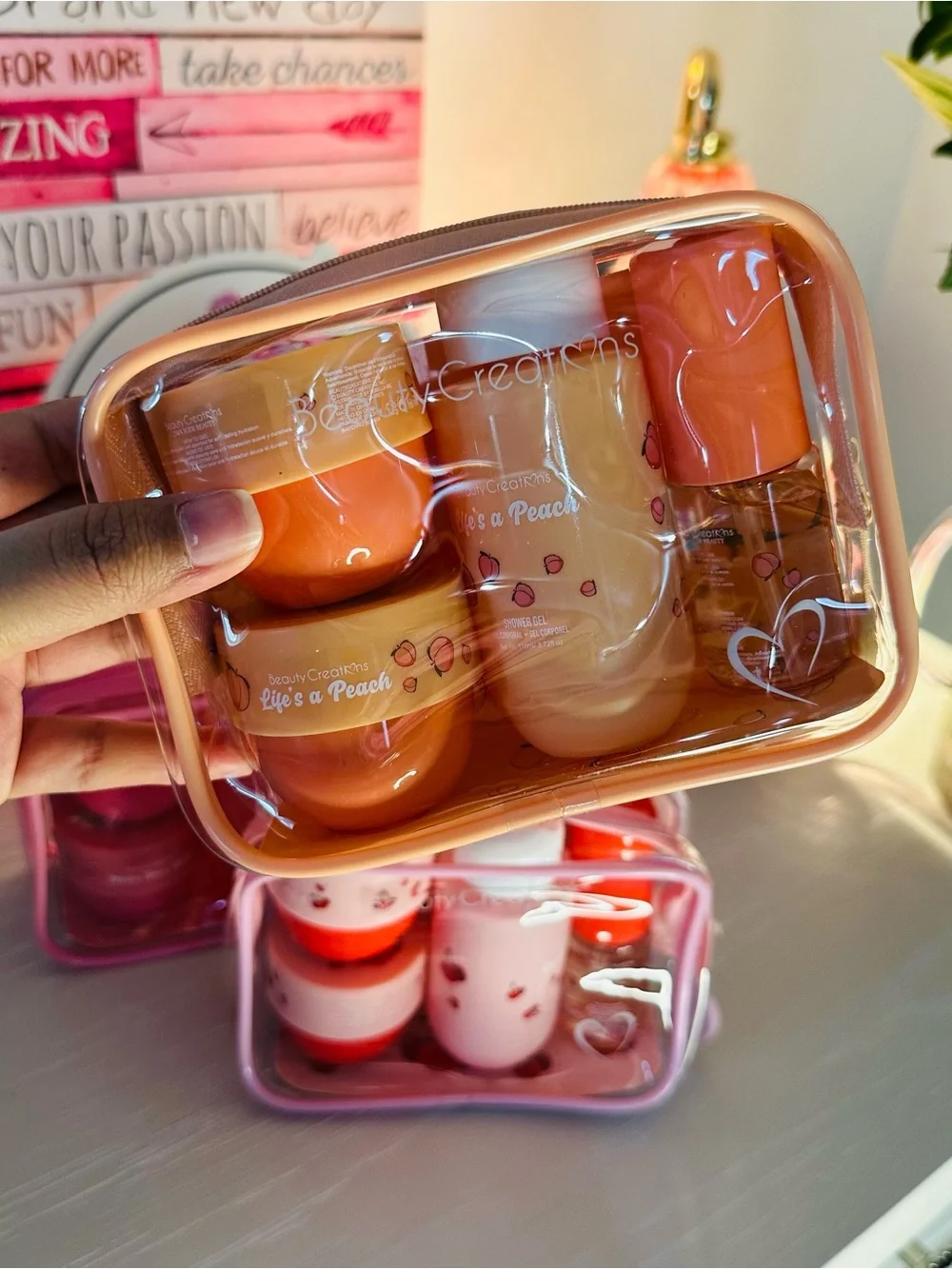 Peach Beauty Creations Mini Skincare Set